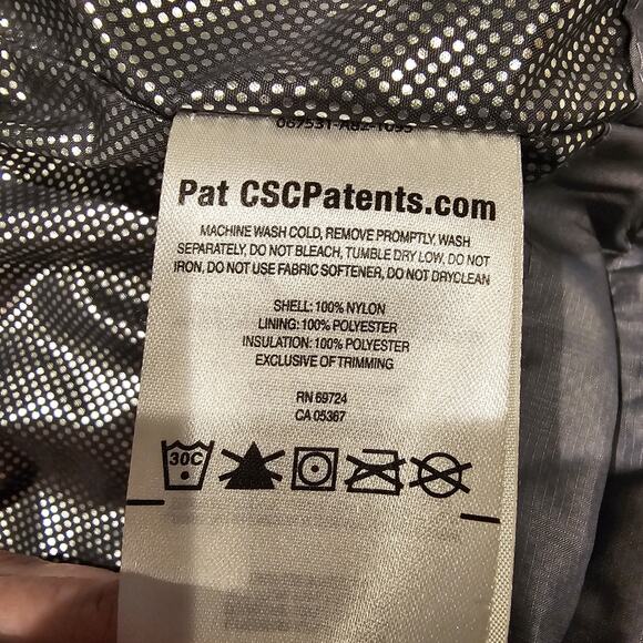 Columbia Women’s Omni-Heat Puffer Jacket Size Lg – Silver Gray - Picture 6 of 8